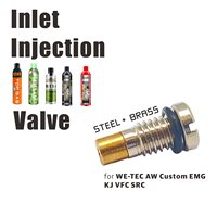 Inlet Injection Charging Input Valves for air Soft GBB WE Gas Magazine G17 18C 19 35 M84 M9 M84 Bull XDM Air Soft Inlet Valves