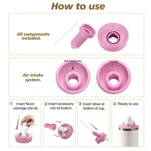 Adaptador para Vasos Stanley Cirkul a Prueba de Fugas para Vasos Stanley Quencher H2.0 FlowState de 40 y 64 oz y Cartuchos de Sabor Cirkul - Product Image 3