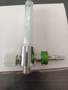 0-15lpm Aan De Muur Gemonteerde Zuurstofdebietmeter Zuurstofregelaar Met Luchtbevochtigerfles - Product Image 2