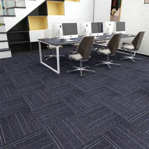 Alfombra de Oficina de Diseño Moderno, Losetas de Polipropileno, Rectangulares, Antideslizantes, Ecológicas, para Uso Doméstico - Product Image 2