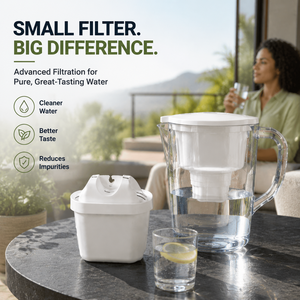 Cartucho de Filtro de Agua de Repuesto Universal para Purificador de Agua Doméstico, Sistema de Filtración de Carbón Activado - Product Image 1
