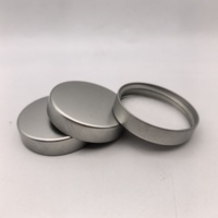 Couvercles de bocaux métalliques en fer blanc Unishell lisses 38/400 45/400 à vis, étanches pour compléments alimentaires