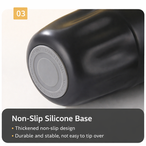 9oz 16oz 316 Edelstahl Isolierter Kaffeebecher mit Doppeltrinkdeckel Auslaufsicherer Tragbarer Reisebecher - Product Image 6