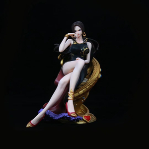 Figurine de collection en PVC de 25 cm, 2 couleurs, personnage de dessin animé <span class=keywords><strong>sexy</strong></span>, poupée en position assise, figurines d'anime <span class=keywords><strong>Boa</strong></span> Hancock <span class=keywords><strong>One</strong></span> <span class=keywords><strong>Piece</strong></span> - Product Image 3