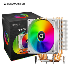 Enfriador de Aire para CPU con Ventilador RGB de 120 mm PWM, 6 Tubos de Calor, Rodamiento Fluido, Disipador de Calor de Cobre y Aluminio, Silencioso para PC Gaming, Ventilador RGB PWM Enh - Product Image 1