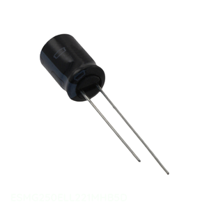 Condensador de Aluminio ESMG250ELL221MHB5D de Canal de Fabricante, 220uF 20% 25V, Tipo Radial TH, 220 uF, de Montaje a Través de Orificio - Product Image 1