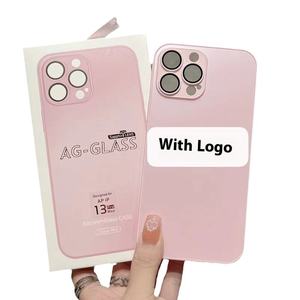 Nuevo vidrio esmerilado para iPhone 17 16 <span class=keywords><strong>Pro</strong></span> Max 15 Estuches para teléfonos Durable TPU Lente de una pieza Película Diseño comercial - Product Image 5