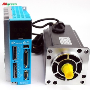 Motor paso a paso Allgreen AC 220V 12NM trifásico Nema 34 de circuito cerrado con controlador y pantalla digital para kit de router CNC - Product Image 3