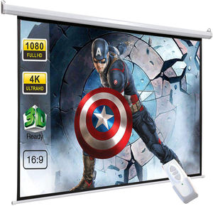 <span class=keywords><strong>Écran</strong></span> de Projection arrière <span class=keywords><strong>motorisé</strong></span> 120 pouces 16:9 électrique pour projecteurs LED LCD HD 4K - Product Image 6