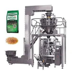 Otomatik şeker/tuz/fasulye/granül/tohum/kimyasal gübre granül dolum paketleme makinesi