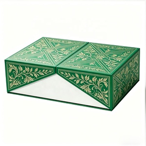 Boîte en papier de luxe au design fantastique avec double ouverture, impression et dimensions personnalisées - Product Image 4