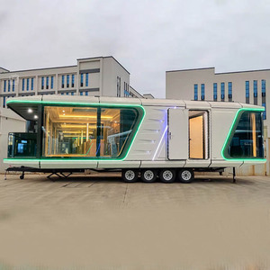 Casa Rodante Completamente Amueblada, Casas Prefabricadas Móviles Tipo Contenedor, Casa Pequeña Tipo Cápsula Espacial <span class=keywords><strong>en</strong></span> <span class=keywords><strong>Venta</strong></span> - Product Image 4