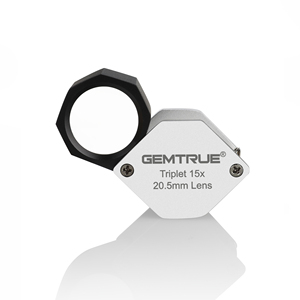 Precision and Portable 15x <strong>Triplet</strong> Loupe for Fine Diamond and Jewellery Inspection - Product Image 3