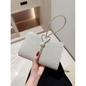 Akşam Yemeği Çantası Bayanlar Simli Parlak Abiye Çantaları Parti Balo El Çantaları Düğün İçin - Product Image 3