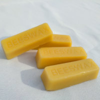 Bloc de cire d'abeille jaune 100% naturelle pour la fabrication de bougies et les ingrédients cosmétiques