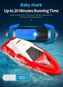 Qianxujrc S5 mini Shark 1:47 2.4G, télécommande Durable, <span class=keywords><strong>bateau</strong></span> de course, deux moteurs intégrés, étanche, modèle de vitesse <span class=keywords><strong>RC</strong></span>, jouets - Product Image 6