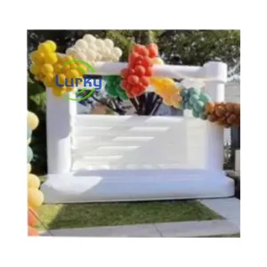 Outdoor Inflatable Bounce House Inflatable Wedding Bouncer Kids Birthday Party Jumping Bed