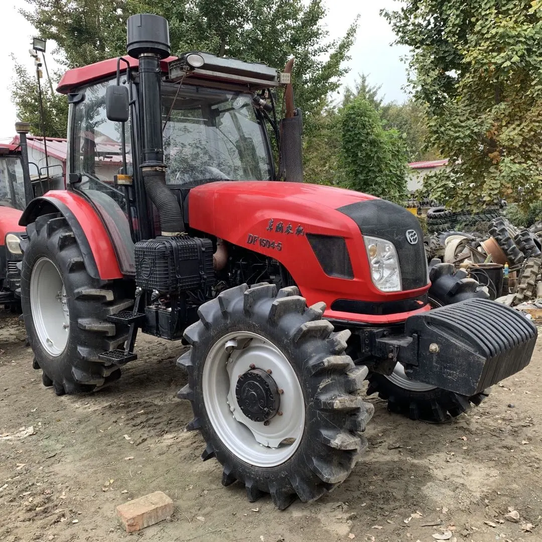 Chinois agriculture tracteurs YTO/DF 130hp 180 chevaux tracteur camions chargeur frontal tracteur