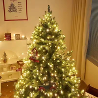 Extralange 100M 1000LED Grüne Flexible Kupferdraht-Lichterkette mit Fernbedienung, IP44-Zertifiziert, für Weihnachten und Festliche Dekoration