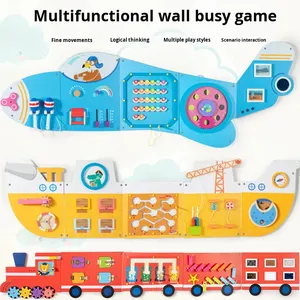 유아 교육 어린이 벽걸이 게임 부모-자녀 상호작용 계몽 교육용 나무 장난감 (4-6세용) - Product Image 4