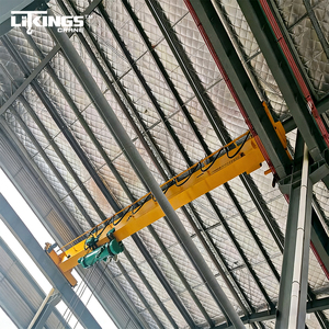 Crane Jembatan Gantung Tunggal Bergerak LIKINGS <span class=keywords><strong>LDA</strong></span> Span 25m 10 Ton Motor Metalurgi - Product Image 1