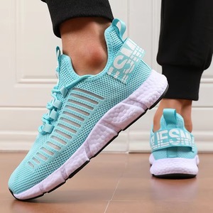 Zapatillas Deportivas Transpirables de Malla para Hombre, con Cordones Rápidos, Ligeras, Antideslizantes, para Niños y Niñas, para Deportes al Aire Libre y Caminar - Product Image 4