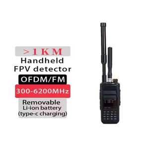 Équipement de <span class=keywords><strong>d</strong></span>étection de drones à large bande portable, ABS, faible consommation <span class=keywords><strong>d</strong></span>'énergie, conception hautement intégrée, résistant à l'eau - Product Image 1