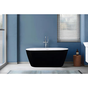 อ่างอาบน้ำอะคริลิคทรงรีตั้งอิสระ67 "สำหรับบ้านที่อยู่อาศัย - Product Image 2