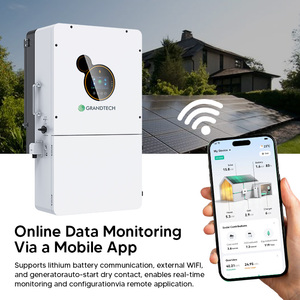 SRNE 12KW 16KW 14KW 18KW 120/240Vac 120/208Vac triphasé fractionné 48Vdc IP65 Support parallèle onduleur solaire hybride - Product Image 5