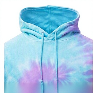 เสื้อฮู้ดดี้ผู้ชายแบบใหม่ พิมพ์ลายดิจิตอล ย้อมสีแบบไทได ผ้าฟลีซ 100% คอตตอน สำหรับฤดูหนาว เป็นมิตรกับสิ่งแวดล้อม มีกระเป๋า ทรงปกติ - Product Image 4