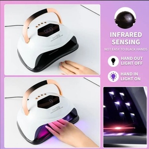 Lampe UV 9W de haute qualité pour le durcissement du vernis à ongles en gel, avec détection de mouvement, outil de manucure et pédicure pour salon, séchoir à ongles LED portable SUN S12 - Product Image 2
