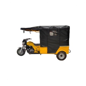 รถตุ๊กตุ๊กเครื่องยนต์ 150 ซีซี ระบายความร้อนด้วยอากาศ รถสามล้อบรรทุกผู้โดยสาร รถสามล้อเครื่องยนต์ 3 ล้อ สำหรับแท็กซี่ - Product Image 2