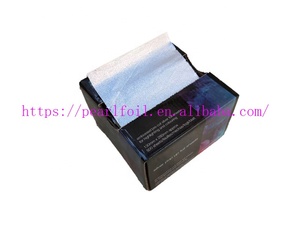 5 Rollos de Papel de Aluminio para Peluquería de Grado Alimenticio de 11 Pulgadas, 500 Hojas de Papel de Aluminio para Mechas con Relieve de Cáscara de Naranja - Product Image 3