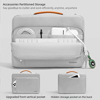 Ordinateur portable de 14 pouces, étui de transport de 16 pouces, résistant aux chocs, en polyester, pour HP Pavilion, pour ASUS, Dell, MACBOOK AIR avec ouverture latérale