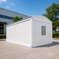 Maison préfabriquée étanche, maison modulaire mobile, bureau préfabriqué, bâtiment de 20 pieds, maisons portables prêtes à l'emploi, maison conteneur détachable