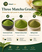 Poudre de Matcha Cérémonial en Vrac, Thé Santé en Gros, 100g, Nouveau Sachet et Coffret