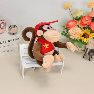 Juguete de Peluche de Mono Gorila de Cola Larga Clásico y Adorable, el Más Vendido, Ultra Suave, de Algodón PP, Regalo Divertido - Product Image 3