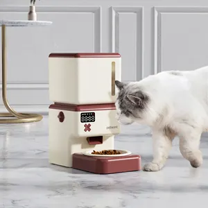 Distributeur automatique d'aliments pour animaux de compagnie avec minuterie d'application et contrôle de la taille des portions pour chats et chiens jusqu'à 4 à 6 repas - Product Image 1