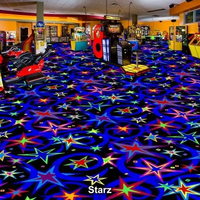 Tapis moderne d'hôtel mur à mur Tapis de casino de luxe imprimé en nylon fabriqué à la machine Tapis de billard de cinéma ignifuge