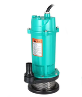 Pompe de vidange submersible QDX avec interrupteur à flotteur, pompe automatique pour eau claire, idéale pour le drainage des sous-sols, caves et piscines