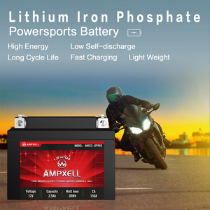 Batterie au lithium pour moto AMPXELL 12V 30Wh CA150 pour YTX4L-BS YTZ5S-BS YTX5L-BS YTZ6-BS/YTZ7S-BS AMX12-25FQ 12V 30Wh CA150 Moto - Product Image 5
