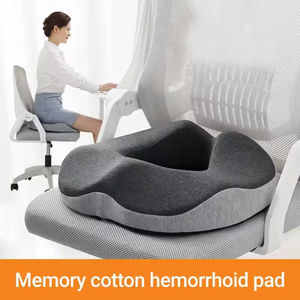 Coussin de siège de voiture de bureau en mousse à mémoire de forme ergonomique pour hémorroïdes soutien coccyx plancher pelvien plaies de pression grossesse chirurgie périnéale - Product Image 2
