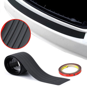 <span class=keywords><strong>Protector</strong></span> de Parachoques Trasero para Coche Goma Universal Negra Resistente a Arañazos, Cubierta de Moldura para Puerta de <span class=keywords><strong>Maletero</strong></span> Accesorio para SUV - Product Image 6