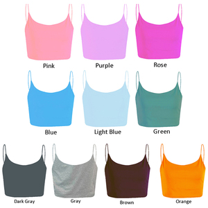 TONGYANG Hauts sexy pour femmes, débardeur d'entraînement d'été, bralette de fitness, <span class=keywords><strong>bustier</strong></span>, haut sans manches, camisole, <span class=keywords><strong>crochet</strong></span>, crop top, bralet - Product Image 5