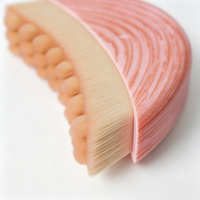 Brosse douce pour drainage lymphatique, masseur facial, brosse sèche pour le visage, outil de massage beauté, brosse de contour lymphatique pour le visage