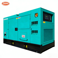 ForCummins 60kVA 48kW Schallgedämpfter Dieselgenerator 3-Phasen 400/230V 50Hz mit Autostart für Zuhause, Einkaufszentren, Flughäfen, ISO CE-zertifiziert