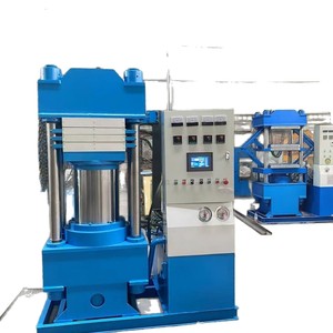 เครื่องหลอมยางแผ่นแบบกำหนดเอง เครื่องอัดไฮดรอลิก 100 ตัน ควบคุมด้วย PLC สำหรับใช้ในห้องปฏิบัติการ - Product Image 4