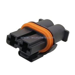 ขั้วต่อสายไฟแบบปิดผนึกสำหรับยานยนต์ WX 2 พิน พลาสติก รุ่น DJ7021B-8.0-21 สำหรับปลั๊กไฟ NG - Product Image 6