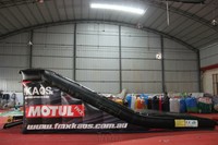 Parcours d'obstacles gonflable WINSUN CE en PVC, sans plomb, ignifuge, imperméable, capacité 300 kg, pour les 5 ans et plus