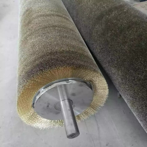 Customized Industrial Steel Plate Processing Brass <strong>Wire</strong> <strong>Rotary</strong> <strong>Brush</strong> - Product Image 6